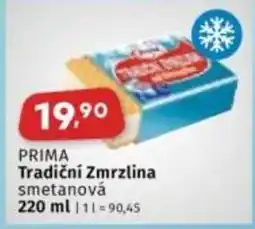 Coop PRIMA Tradiční Zmrzlina smetanová nabídka