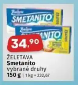 Coop ŽELETAVA Smetanito nabídka