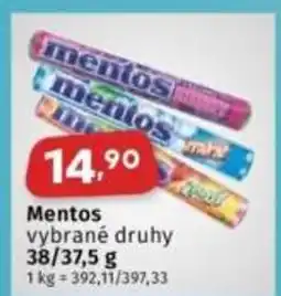Coop Mentos nabídka