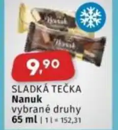 Coop SLADKÁ TEČKA Nanuk nabídka