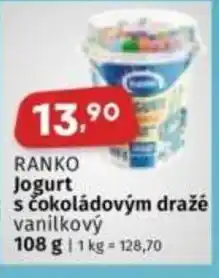 Coop RANKO Jogurt s čokoládovým dražé nabídka