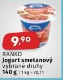 Coop RANKO Jogurt smetanový nabídka