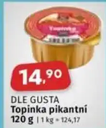 Coop DLE GUSTA Topinka pikantní nabídka