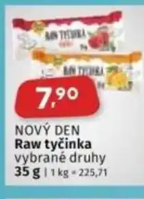 Coop NOVÝ DEN Raw tyčinka nabídka