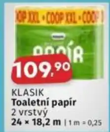 Coop KLASIK Toaletní papír nabídka