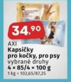 Coop AXI Kapsičky pro kočky, pro psy nabídka