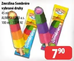 Partner Maloobchodní síť Zmrzlina sombrero vybrané druhy nabídka