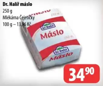 Partner Maloobchodní síť DR. HALIŘ Máslo nabídka