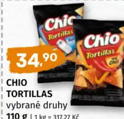 Coop Chio tortillas nabídka