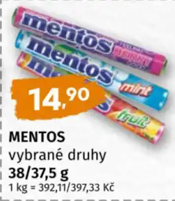 Coop Mentos nabídka