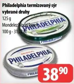 Partner Maloobchodní síť PHILADELPHIA Termizovaný sýr vybrané druhy nabídka