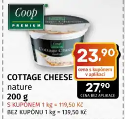 Coop Cottage cheese nature nabídka