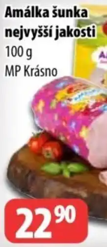 Partner Maloobchodní síť Amálka šunka nejvyšší jakosti nabídka