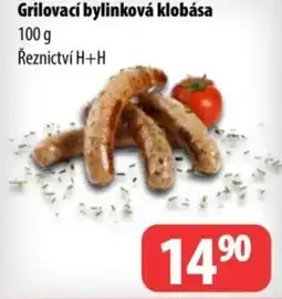 Partner Maloobchodní síť Grilovací bylinková klobása nabídka