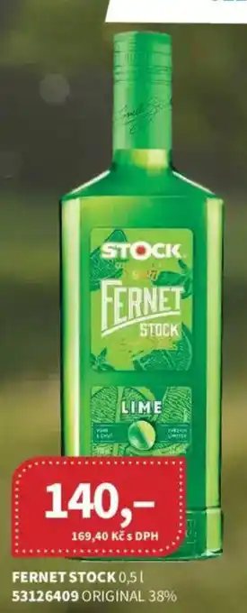 Kubík potraviny Fernet stock nabídka