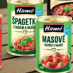 Kubík potraviny Hotové jídlo Hamé nabídka