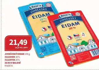 Kubík potraviny Madeta Jihočeský eidam nabídka