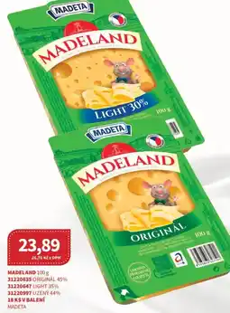 Kubík potraviny Madeta Madeland nabídka