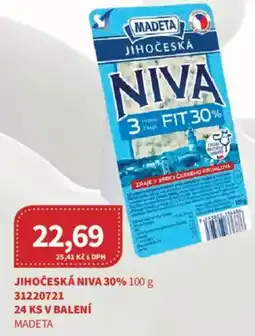Kubík potraviny Madeta Jihočeská niva 30% nabídka