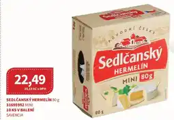 Kubík potraviny Sedlčanský hermelín nabídka