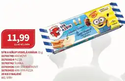 Kubík potraviny Sýr a křup veselá kráva nabídka