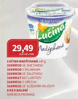 Kubík potraviny Lučina nadýchaná nabídka