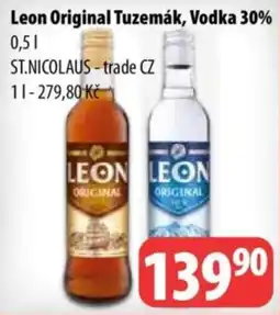 Partner Maloobchodní síť LEON ORIGINAL Tuzemák, vodka 30% nabídka