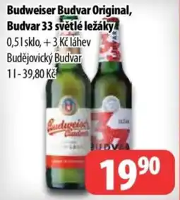 Partner Maloobchodní síť Budweiser budvar original, budvar 33 světlé ležáky nabídka