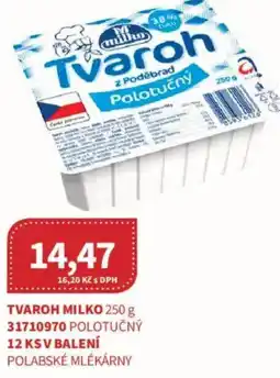 Kubík potraviny Tvaroh Milko nabídka