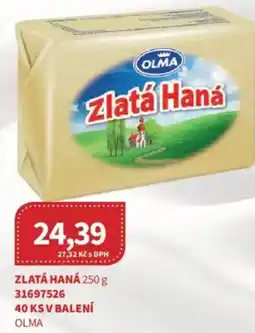 Kubík potraviny OLMA Zlatá haná nabídka