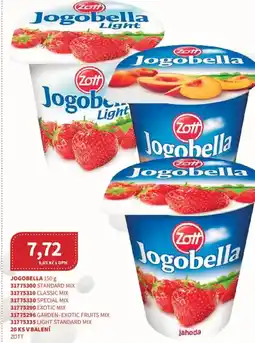 Kubík potraviny ZOTT Jogobella nabídka