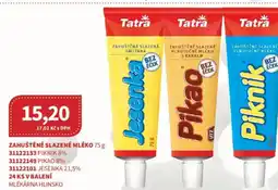 Kubík potraviny TATRA Zahuštěné slazené mléko nabídka