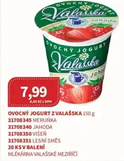 Kubík potraviny Ovocný jogurt z valašska nabídka