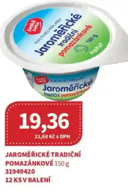 Kubík potraviny Jaroměřické tradiční pomazánkové nabídka