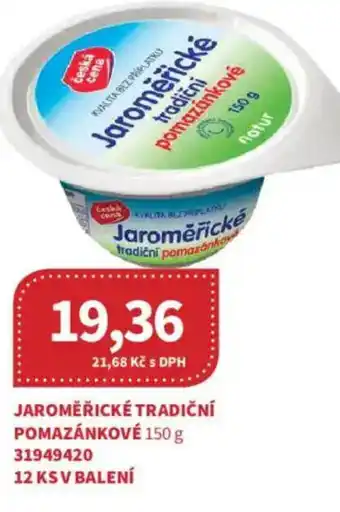 Kubík potraviny Jaroměřické tradiční pomazánkové nabídka
