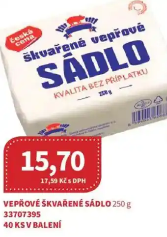 Kubík potraviny Vepřové škvařené sádlo nabídka