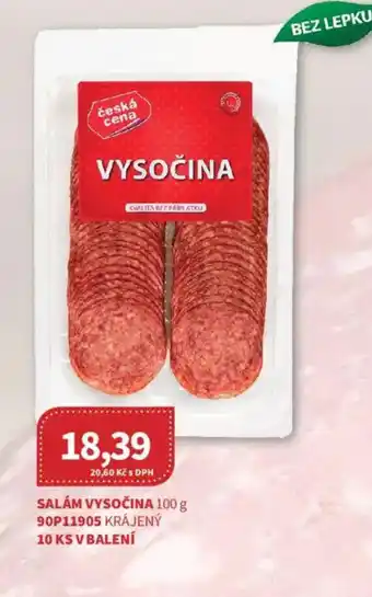 Kubík potraviny Salám vysočina nabídka