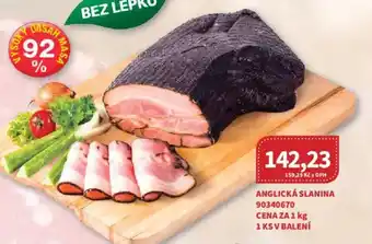 Kubík potraviny Anglická slanina nabídka