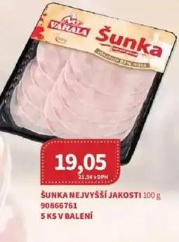 Kubík potraviny Šunka nejvyšší jakosti nabídka