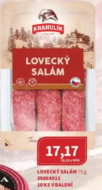 Kubík potraviny Lovecký salám nabídka