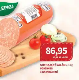 Kubík potraviny Gothajský salám nabídka