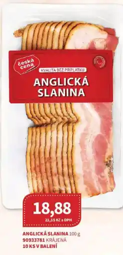 Kubík potraviny Anglická slanina nabídka