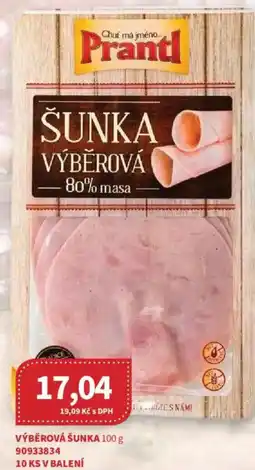 Kubík potraviny Výběrová šunka nabídka
