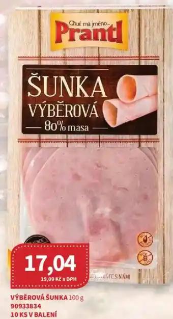 Kubík potraviny Výběrová šunka nabídka