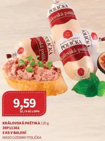 Kubík potraviny Královská paštika nabídka