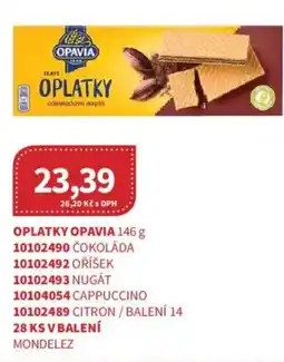 Kubík potraviny Oplatky opavia nabídka