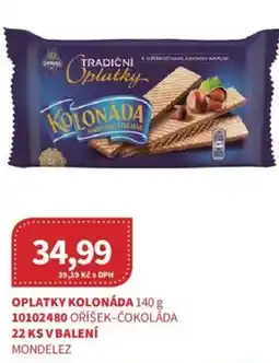 Kubík potraviny Oplatky kolonáda nabídka