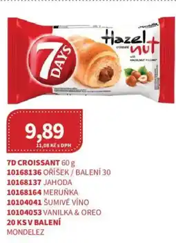 Kubík potraviny 7D croissant nabídka