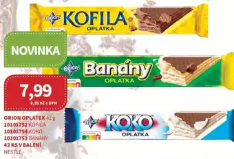 Kubík potraviny Orion oplatek nabídka