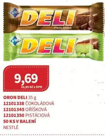 Kubík potraviny Oron deli nabídka